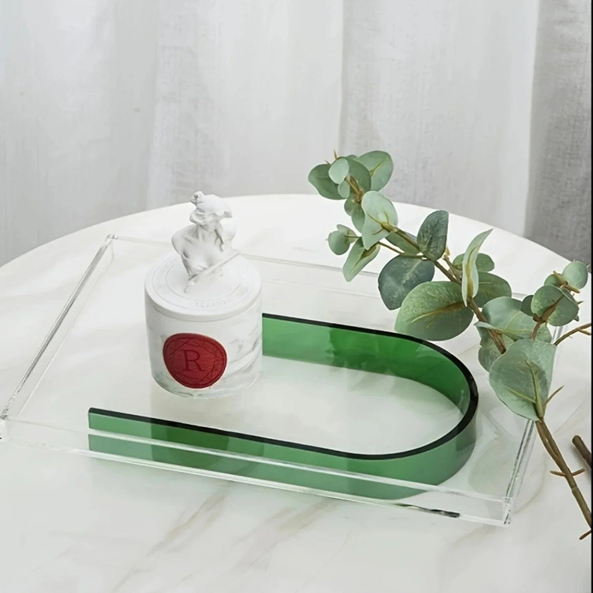 Bruno Double-Layer Decorative Tray-Welvere