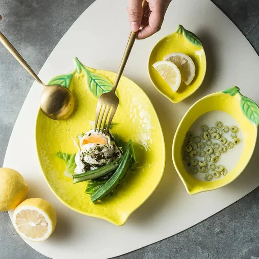 Bruno Lemon Serving Dish-Welvere