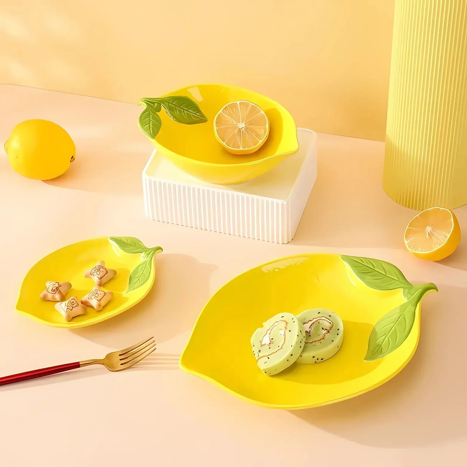 Bruno Lemon Serving Dish-Welvere