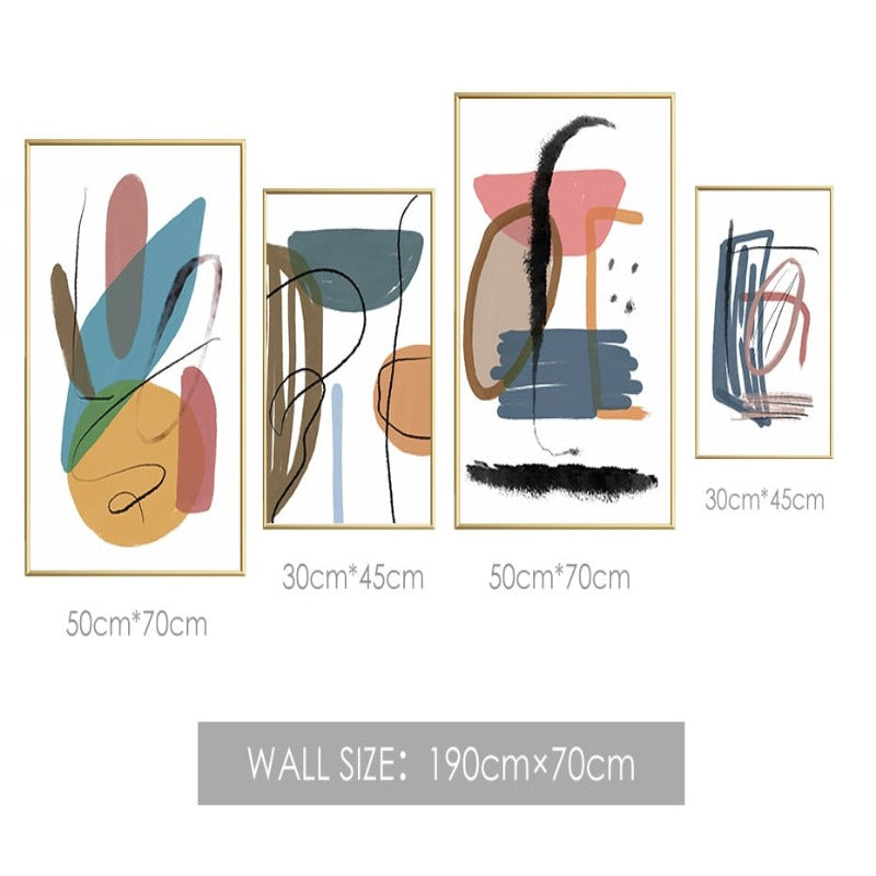 Vibrant Abstract Canvas Wall Art for Contemporary Spaces | Welvere-Welvere