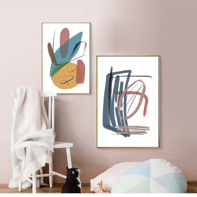 Vibrant Abstract Canvas Wall Art for Contemporary Spaces | Welvere-Welvere