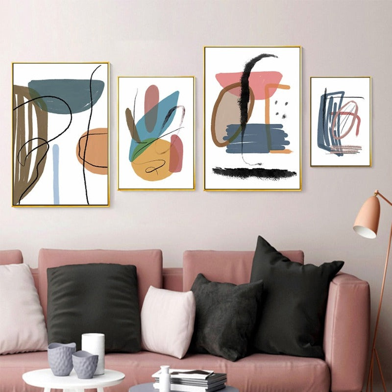 Vibrant Abstract Canvas Wall Art for Contemporary Spaces | Welvere-Welvere