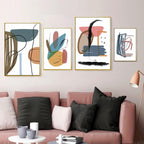 Vibrant Abstract Canvas Wall Art for Contemporary Spaces | Welvere-Welvere