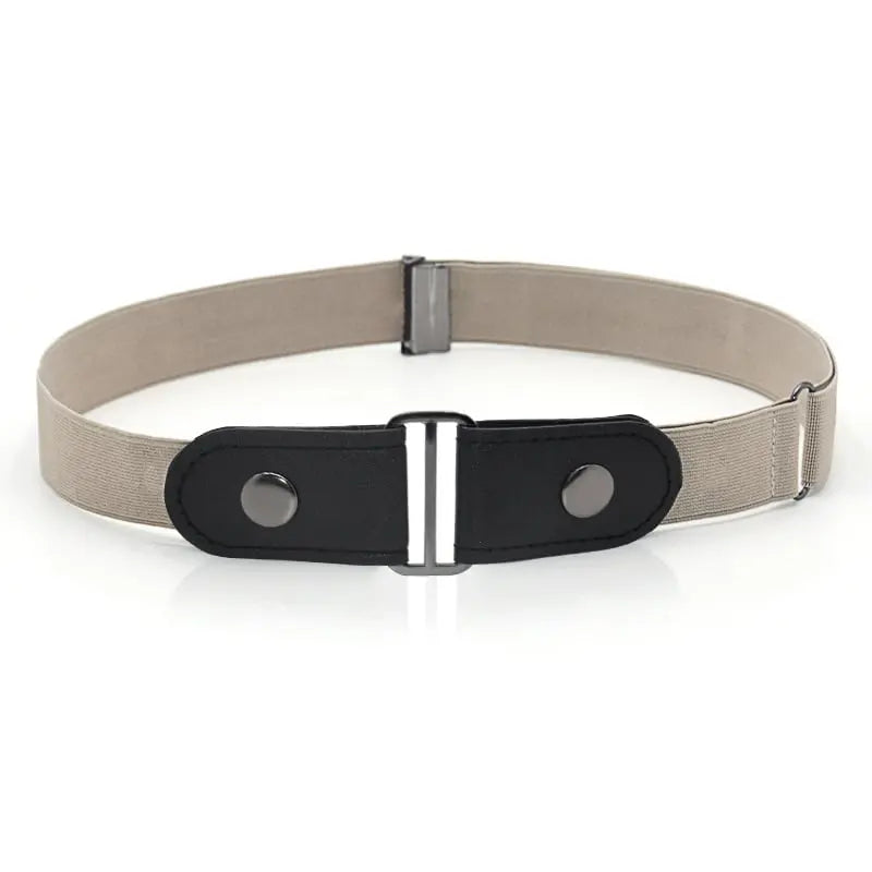 Buckle-Free Elastic Waist Belt, 3 cm × 102 cm, Adjustable