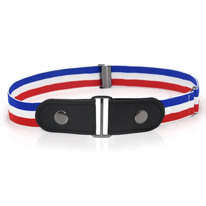 Buckle-Free Elastic Waist Belt, 3 cm × 102 cm, Adjustable