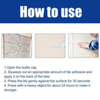Professional Tile Adhesive for Indoor & Outdoor - Waterproof, 100ml, view 8