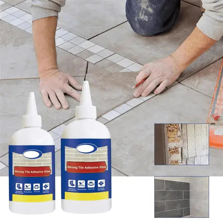 Professional Tile Adhesive for Indoor & Outdoor - Waterproof, 100ml