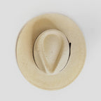 Straw Fedora Hat for Men and Women - Coffee, Modern Minimalist Style, view 4