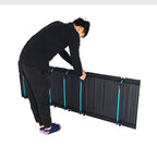 Outdoor Lightweight Folding Camping Bed - 7075 Aluminium, 150 kg Capacity, Grey, view 5