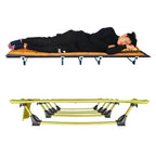 Outdoor Lightweight Folding Camping Bed - 7075 Aluminium, 150 kg Capacity, Grey, view 6