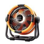 Camping Fan with 20,000mAh Battery for Outdoor Use - LED Light, Remote Control