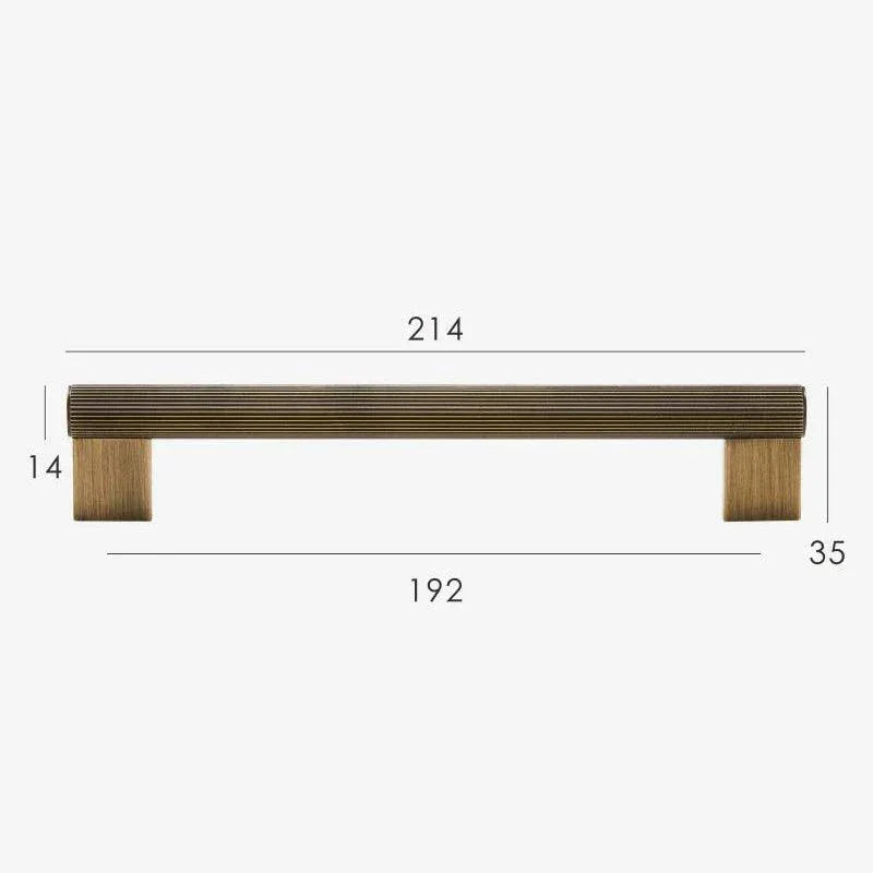 Campino T-Bar Cabinet Handles-Welvere