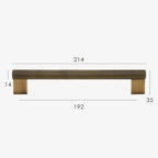 Campino T-Bar Cabinet Handles-Welvere