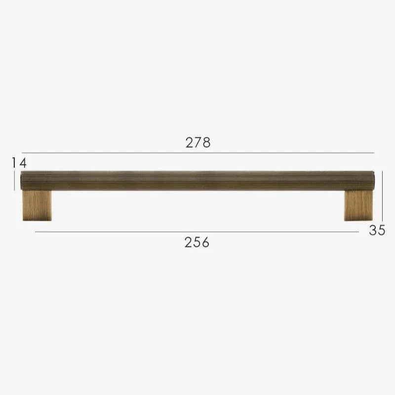 Campino T-Bar Cabinet Handles-Welvere