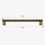 Campino T-Bar Cabinet Handles-Welvere