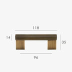 Campino T-Bar Cabinet Handles-Welvere