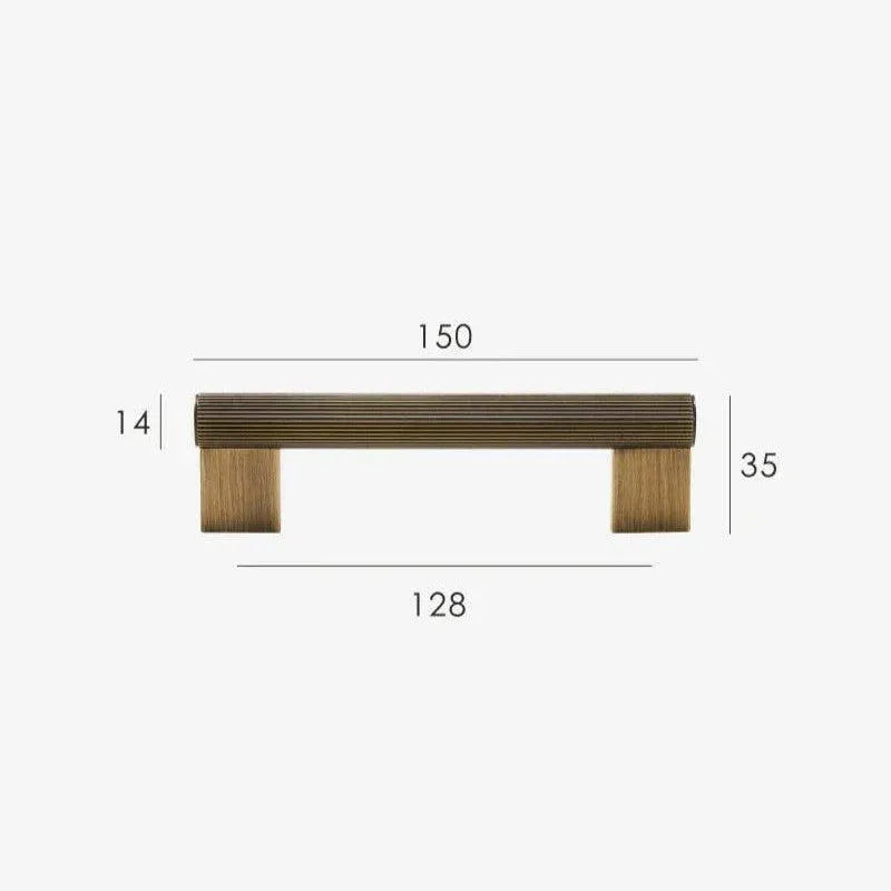 Campino T-Bar Cabinet Handles-Welvere