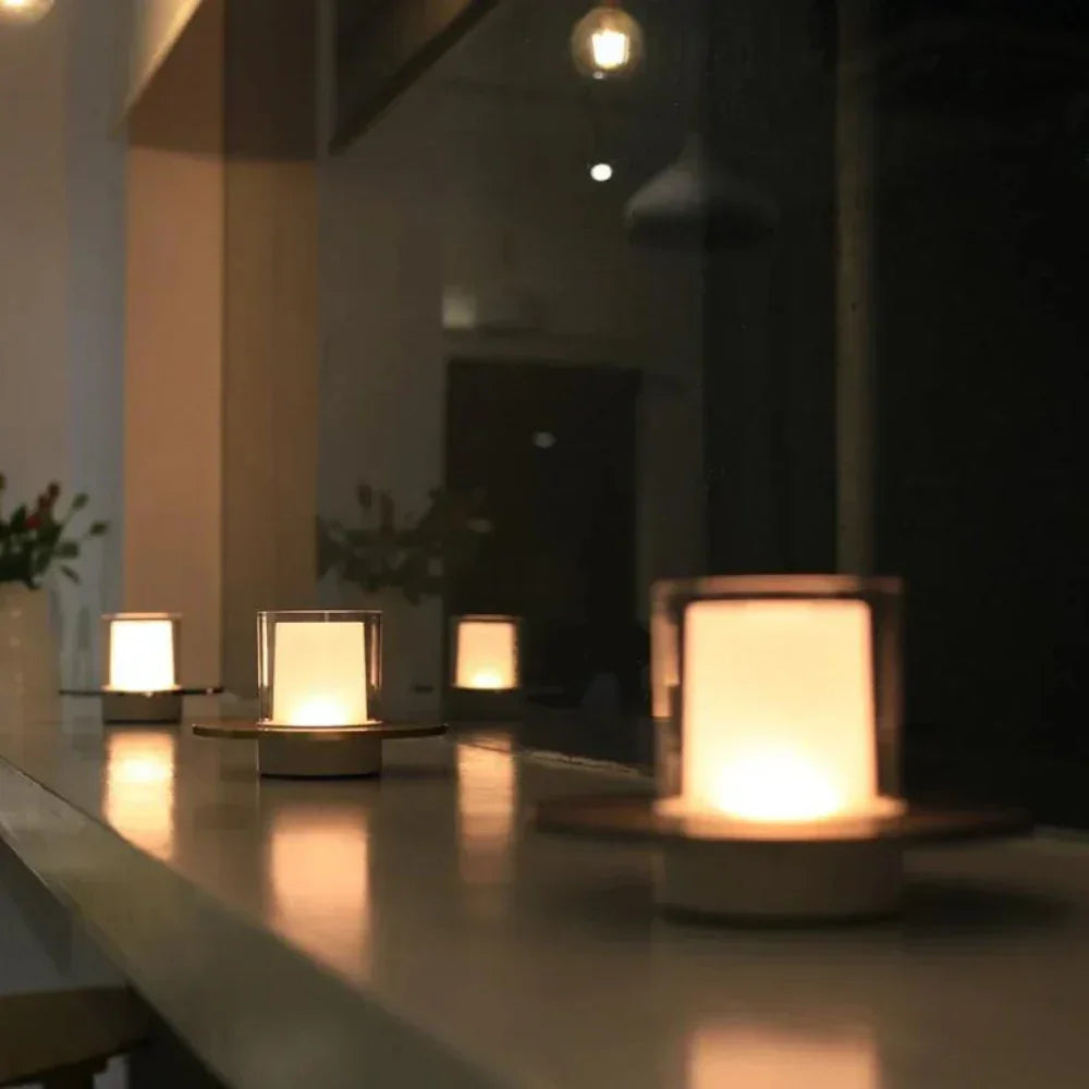 Candle-Inspired Portable Lamp-Welvere