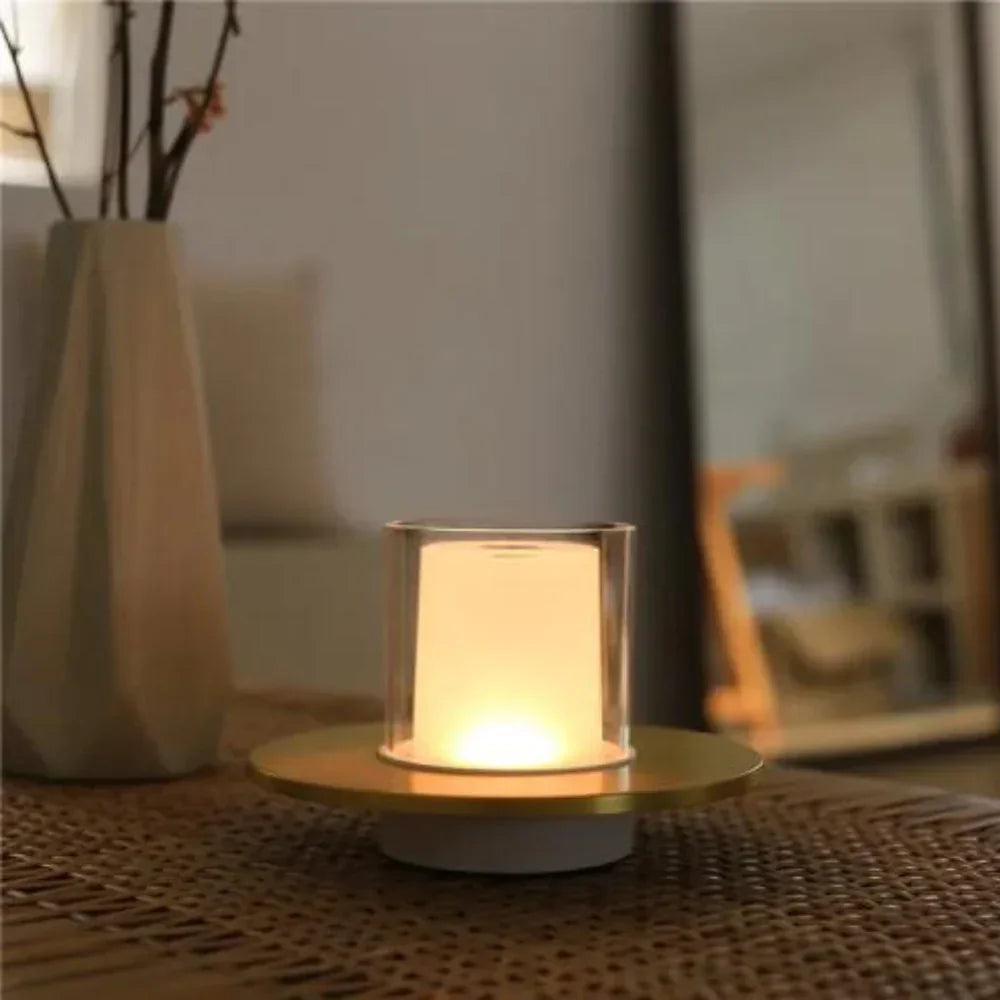 Candle-Inspired Portable Lamp-Welvere