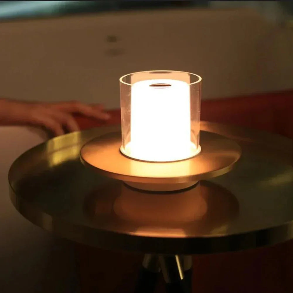 Candle-Inspired Portable Lamp-Welvere