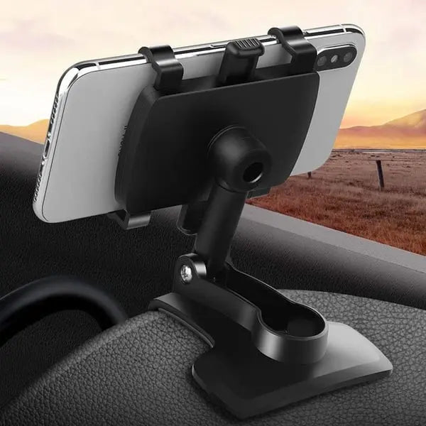 360° Rotatable Car Phone Holder - Dashboard, Rearview Mirror, Sun Visor Mount, view 2