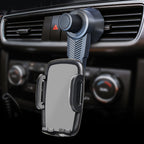 Adjustable Gravity Air Vent Smartphone Car Mount - Full Rotation, ABS, view 19