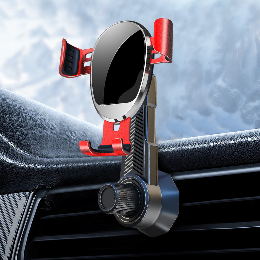 Adjustable Gravity Air Vent Smartphone Car Mount - Full Rotation, ABS, view 3