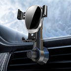 Adjustable Gravity Air Vent Smartphone Car Mount - Full Rotation, ABS