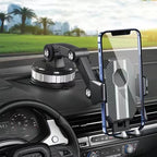 Phone Mount for Car Center Console - Super Adsorption, PC+ABS+Metal, Black, view 6