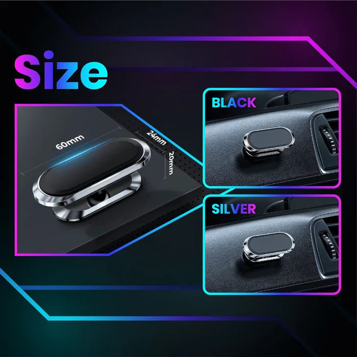 Magnetic Car Phone Holder - Alloy, Fits 20-60mm Wide Devices, view 4