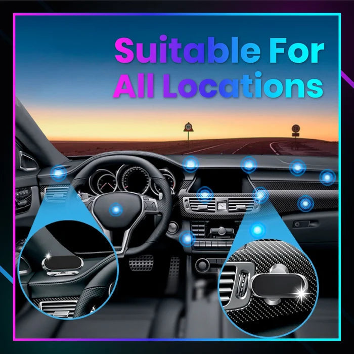 Magnetic Car Phone Holder - Alloy, Fits 20-60mm Wide Devices, view 8