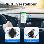 Magnetic Car Phone Holder - Alloy, Silicone, Minimalist Design, view 15