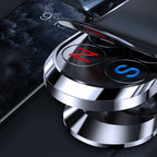 Magnetic Car Phone Holder - Alloy, Silicone, Minimalist Design, view 4