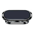 Magnetic Car Phone Holder - Alloy, Silicone, Minimalist Design