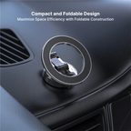 Magnetic Car Phone Holder with Adjustable Stand for iPhone - Zinc Alloy, view 5