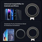 Magnetic Car Phone Holder with Adjustable Stand for iPhone - Zinc Alloy, view 6