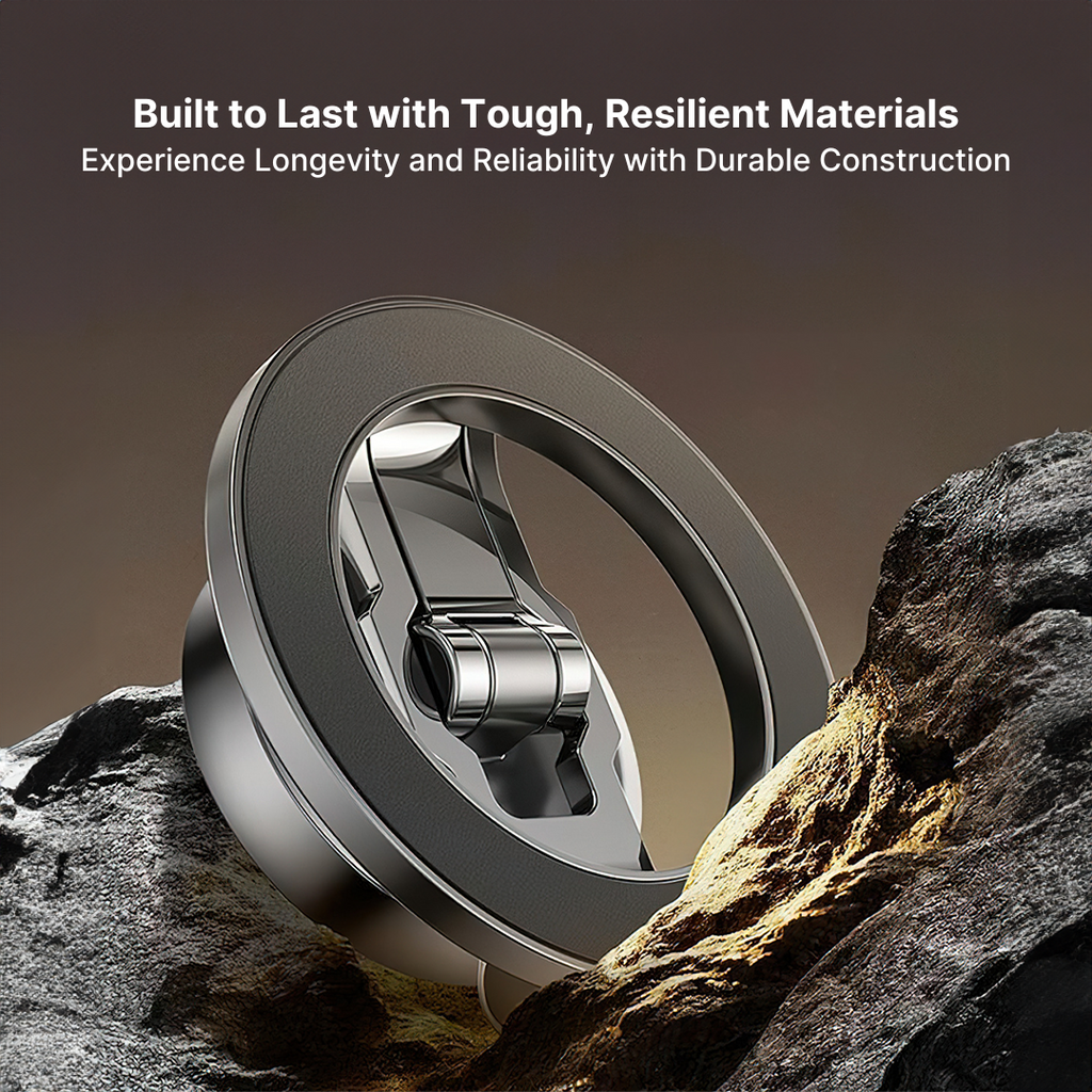 Magnetic Car Phone Holder with Adjustable Stand for iPhone - Zinc Alloy, view 7