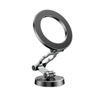 Magnetic Car Phone Holder with Adjustable Stand for iPhone - Zinc Alloy