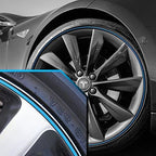 Wheel Rim Protector for Alloy Wheels - High-Quality Rubber, 8m Length, view 6