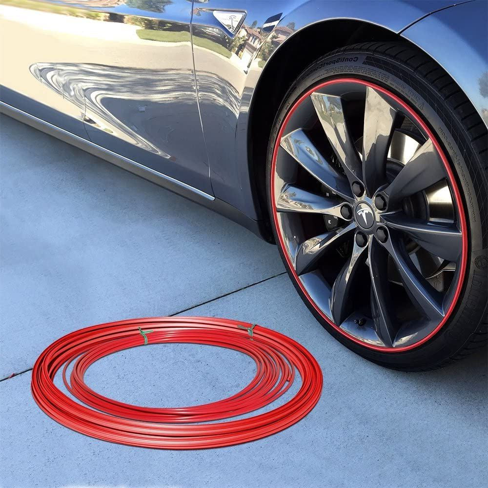 Wheel Rim Protector for Alloy Wheels - High-Quality Rubber, 8m Length, view 7