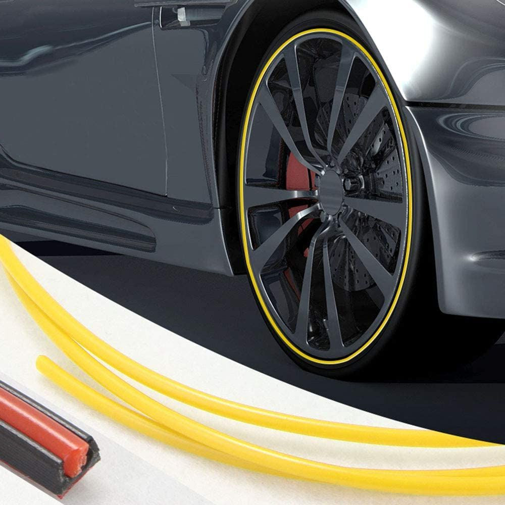 Wheel Rim Protector for Alloy Wheels - High-Quality Rubber, 8m Length, view 8