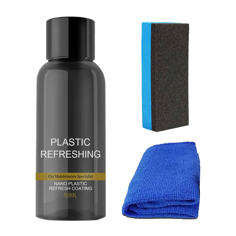 Auto Plastic Coating Restoration Agent for Cars - 50ml, Streak-Free Formula, view 8