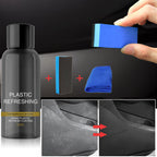 Auto Plastic Coating Restoration Agent for Cars - 50ml, Streak-Free Formula