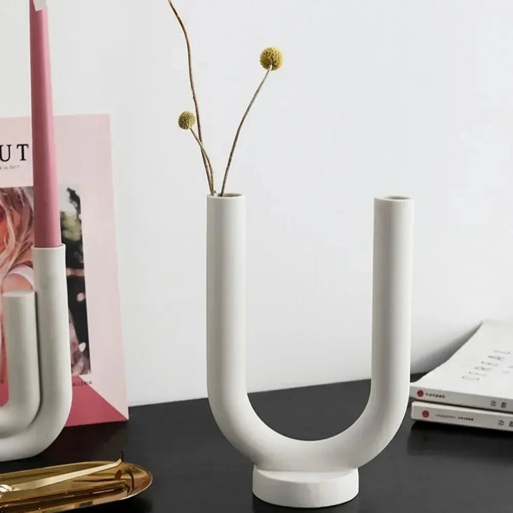 Carmel Candle Holder & Vase-Welvere