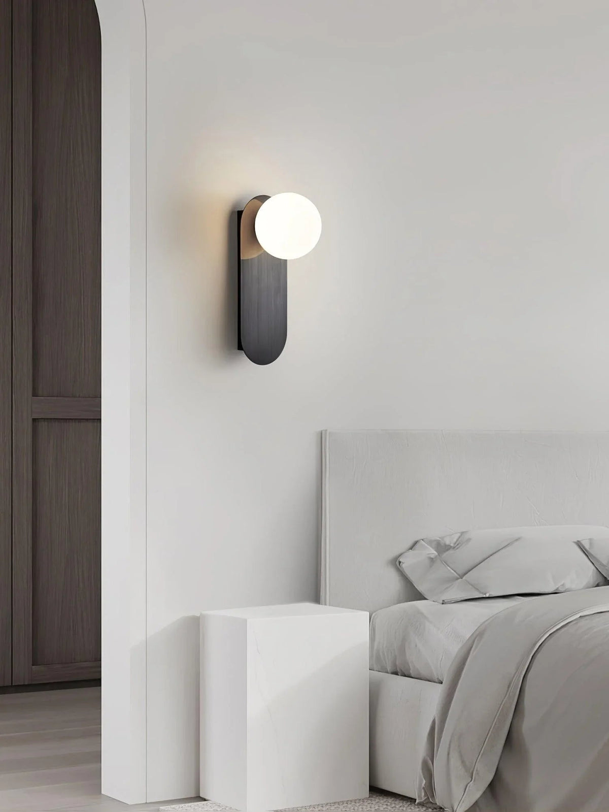 Carmel Globe Livine Sconce-Welvere