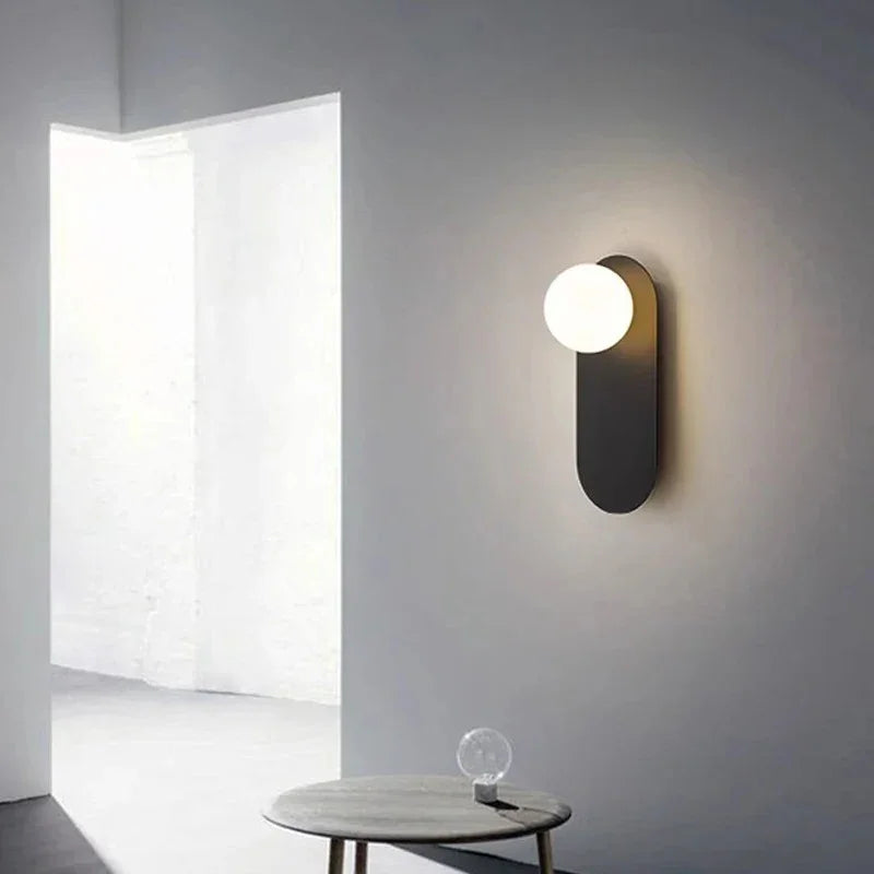 Carmel Globe Livine Sconce-Welvere