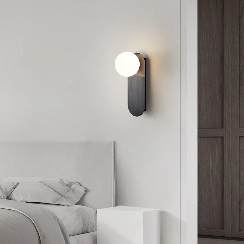 Carmel Globe Livine Sconce-Welvere
