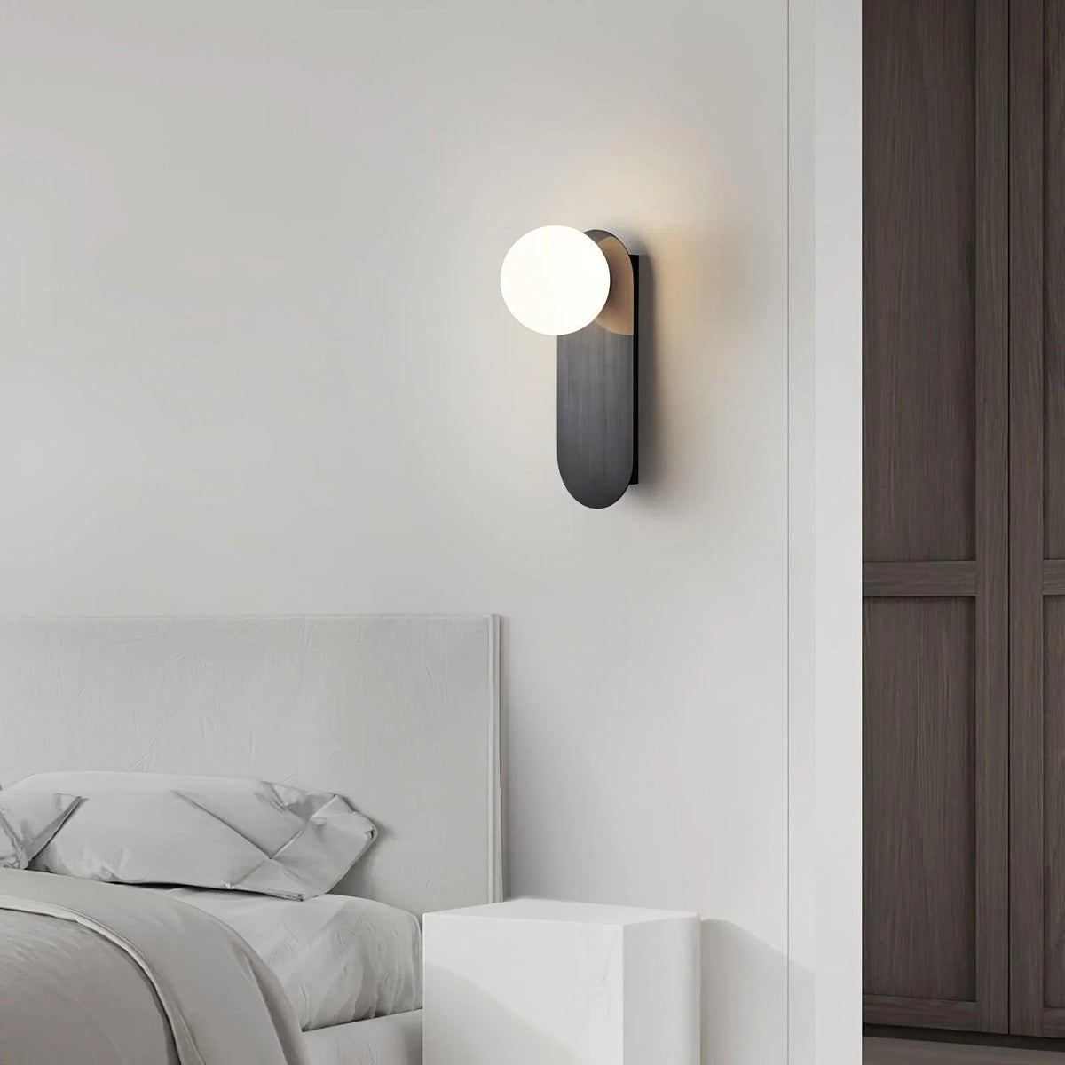 Carmel Globe Livine Sconce-Welvere