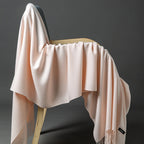Cashmere-Blend Throw Blanket with Fringe