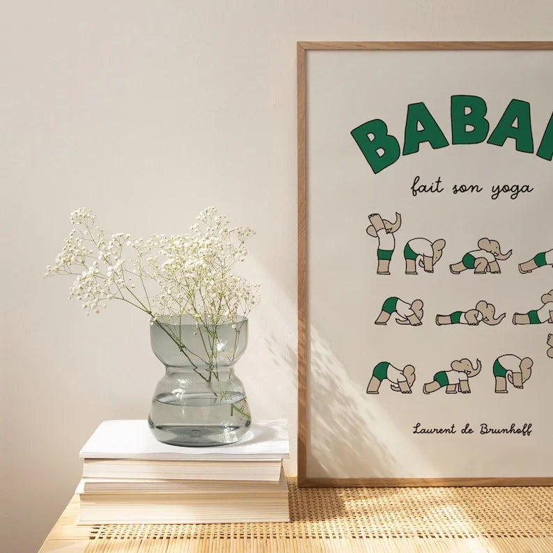 Cedar Livine fait son yoga Livine Oakfield by Jean de Brunhoff-Welvere